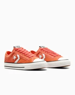 Converse Modelli Bassi|Modelli Bassi<Star Player 76 Suede Lava pallido/Bianco vintage/Nero