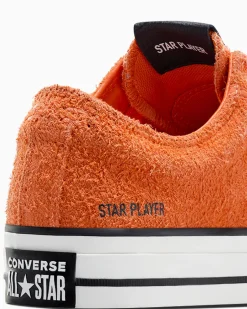 Converse Modelli Bassi|Modelli Bassi<Star Player 76 Suede Lava pallido/Bianco vintage/Nero