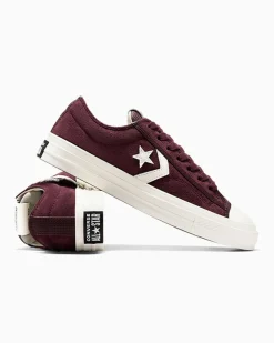 Converse Modelli Bassi|Modelli Bassi<Star Player 76 Suede Bloodstone/Egret/Nero