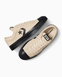 Converse Modelli Bassi|Modelli Bassi<Star Player 76 Suede + Leather Miso Glaze/Nero/Egret