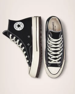 Converse Modelli Alti|Modelli Con Platform<Trek Chuck 70 Black Trek Vintage
