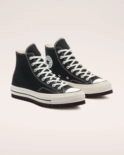 Converse Modelli Alti|Modelli Con Platform<Trek Chuck 70 Black Trek Vintage