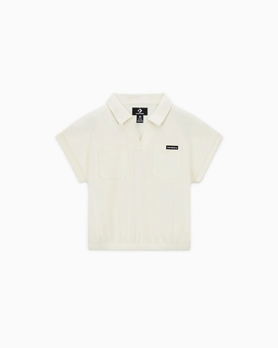 Converse Ragazza|Maglie E T-Shirt<Twill Dolman Top Egret