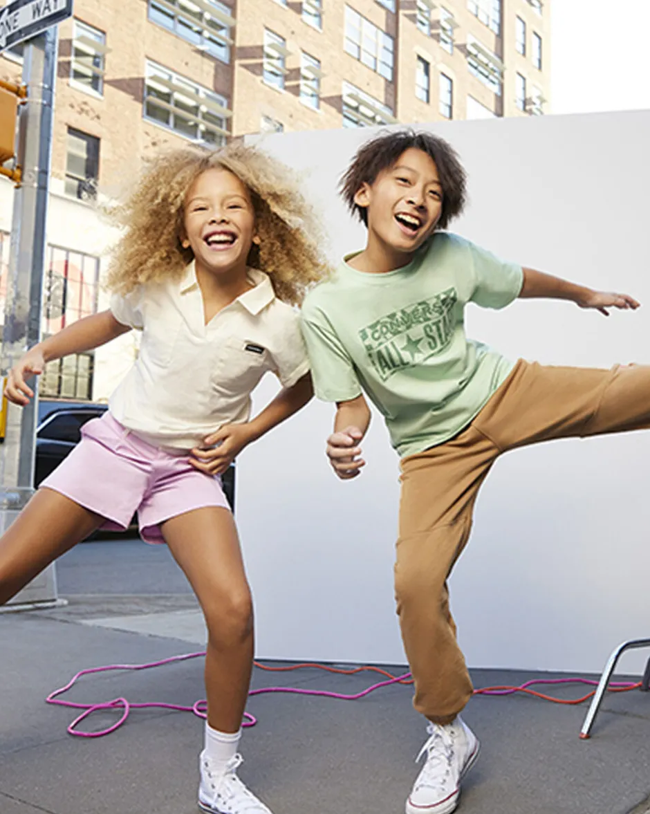 Converse Ragazza|Maglie E T-Shirt<Twill Dolman Top Egret