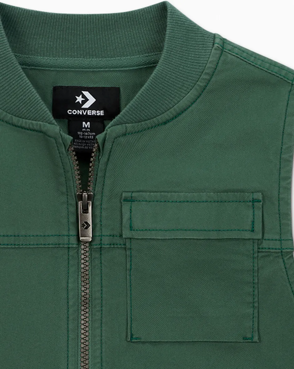 Converse Ragazzo|Maglie E T-Shirt<Utility Vest Admiral Elm